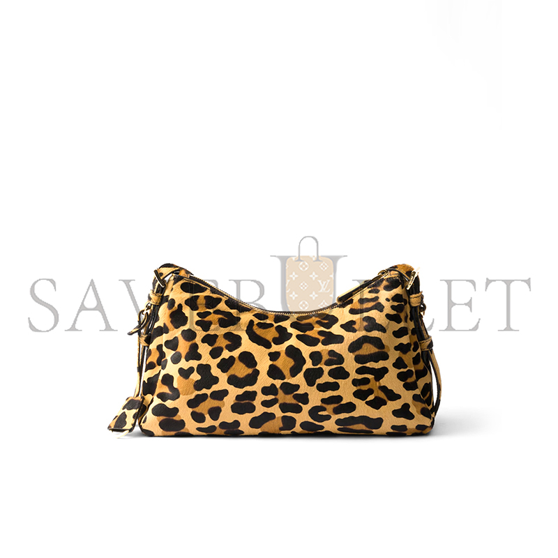 Pra*a aimÈe medium printed leather shoulder bag 1bc229 (31*18*10cm)